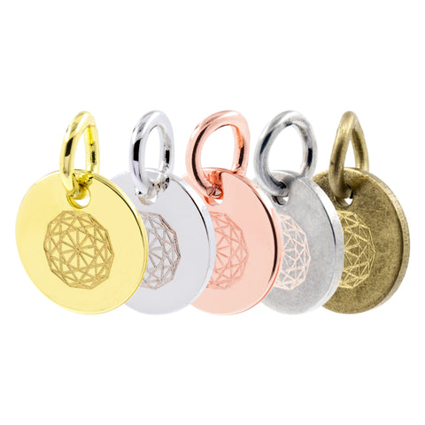 Mechanical Engraved, Brass, 8mm/10mm