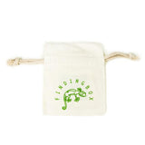natural cotton jewelry bag