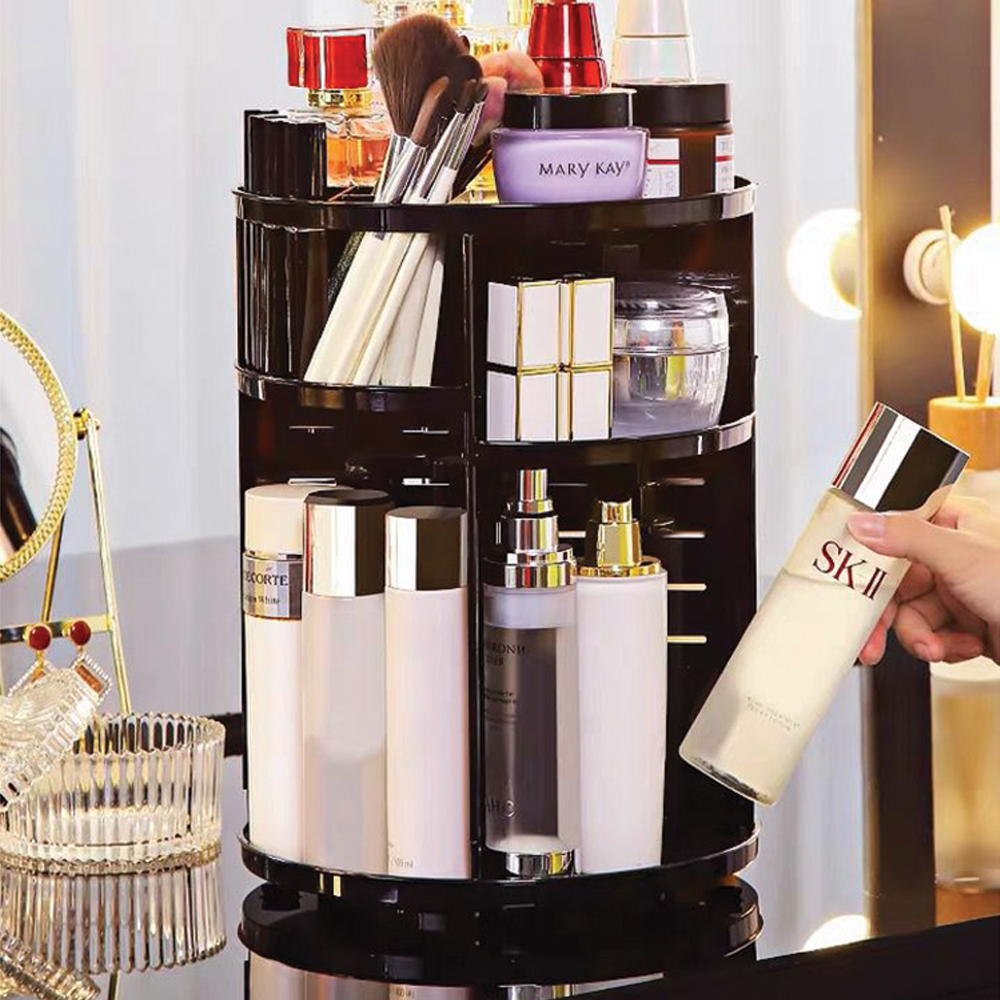 Drehbarer Make-up-Organizer, Kosmetik-Organizer, Acryl-Organizer, Parf – FindingBox