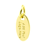 gold logo tag