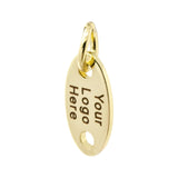 gold jewelry tag