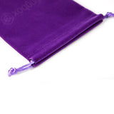 100 PCS Custom Logo Embossed Velvet Bags, 12x15.5cm