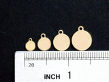 Laser Engraved, Brass, 6~12mm